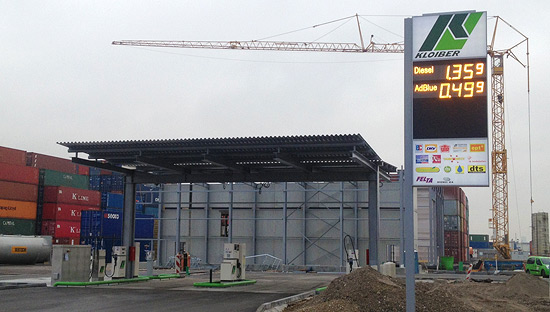 Freie Kloiber-Tankstelle in München